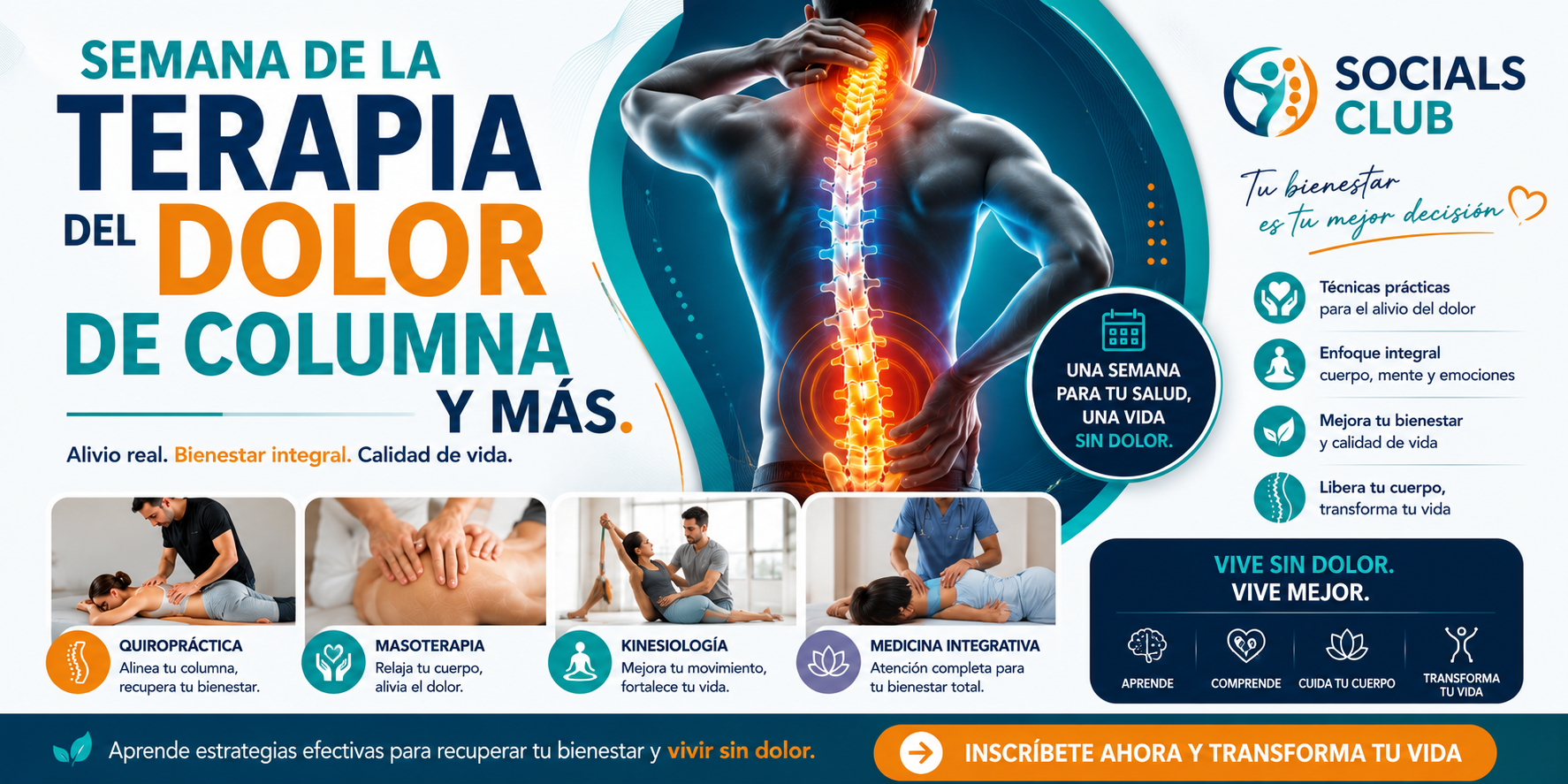 SEMANA DEL DOLOR DE COLUMNA Y MAS